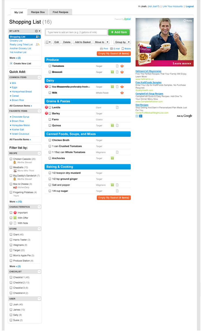 Website Snapshot