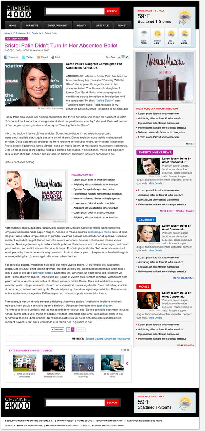 Website Snapshot