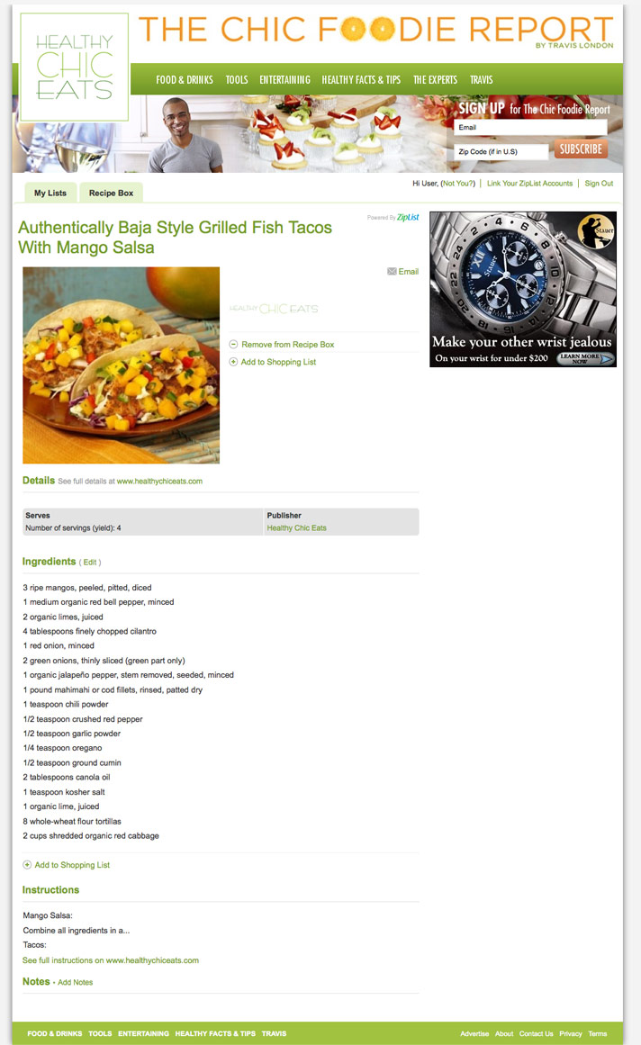 Website Snapshot