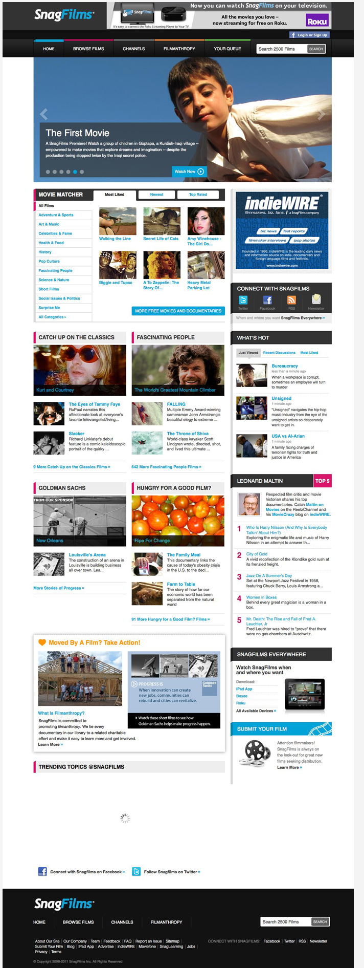 Website Snapshot